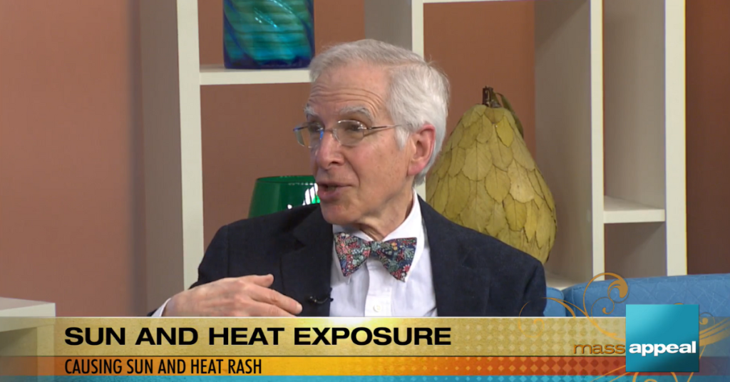 Dr. Glazer on 'Mass Appeal' discussing dermatology.